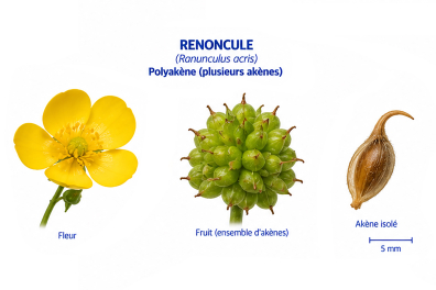 Fruits de la Renoncule